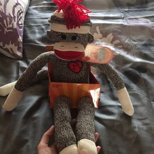 Brand new sock monkey